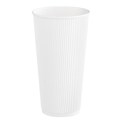 24 oz Ripple Double Wall Paper Cups