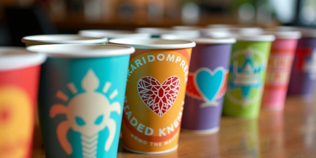 Custom Compostable Paper Hot Cups & Plastic Cold Cups Order at KingsCups.com