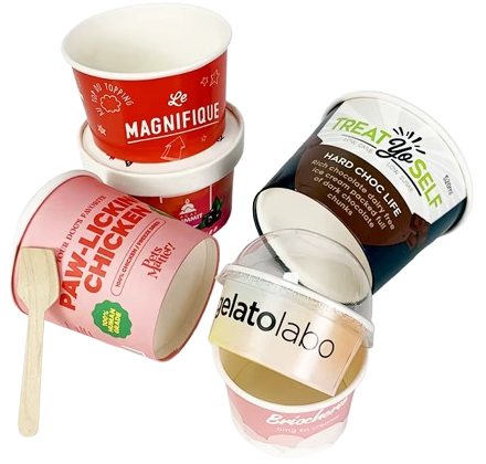 Ice Cream Cups | Disposable Dessert Cups for Food Service